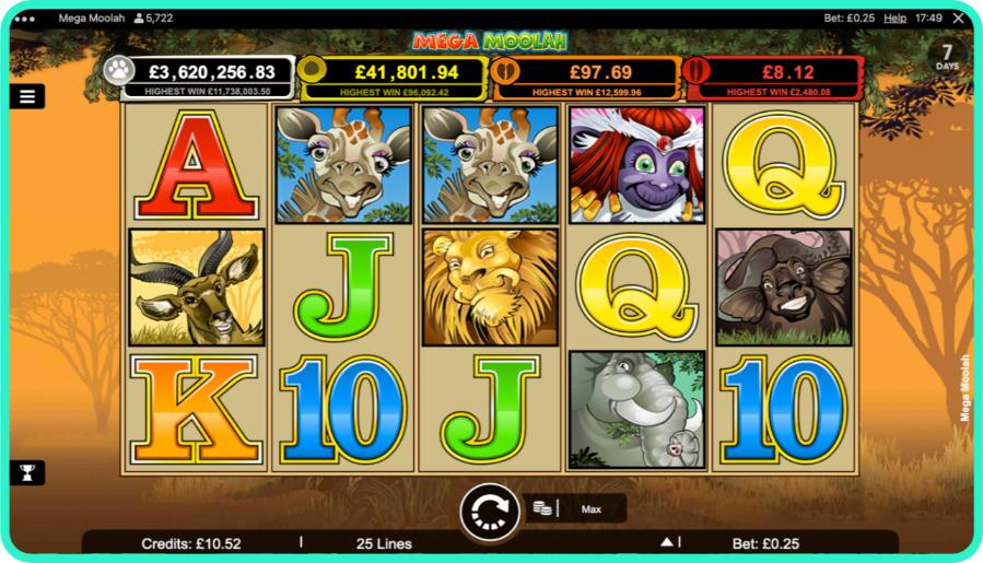 Progressive jackpot slot